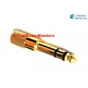 Universal GOLD 1/8 in Jack (F) to 1/4 in Plug