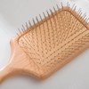 CRISTILE Paddle Brush, Natural Solid Wood, Hair Brush, Scalp Brush
