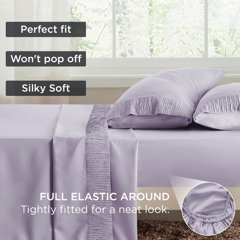 Bedsure Twin Sheets Set - 3 Pieces Soft Twin Bed