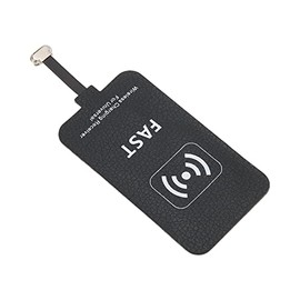 Goshyda Receptor Qi Micro USB, 5V 2A 10W Receptor de Carga Inalámbrica Módulo de Parche Chip Universal para Todos los Teléfonos de Interfaz Inversa...
