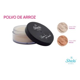 Cosmetico Polvo De Arroz Natural Shelo Nabel® 16grs. 2pcs Grasa Día