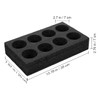 ULTECHNOVO Foam Cup Holder: 8 Holes Takeout Cup Trays Coffee