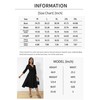 Nmoder Women's Wrap Dress Cocktail Church Wedding Midi Dress A-Line
