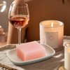ZIVONA Ceramic Soap Dish for Bathroom, Bar Soap Holder with