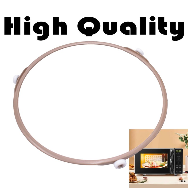 2 Pack 7 Inch Microwave Turntable Ring Microwave Roller Ring,