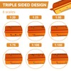 Triangular Scale Ruler 30 cm, SZXMDKH Scale 1:20, 1:25, 1:50,
