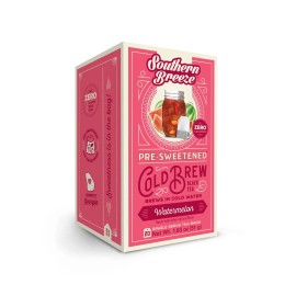 Southern Breeze Cold Brew Tea Zero Sugar Watermelon Sweet Tea 20 Bags