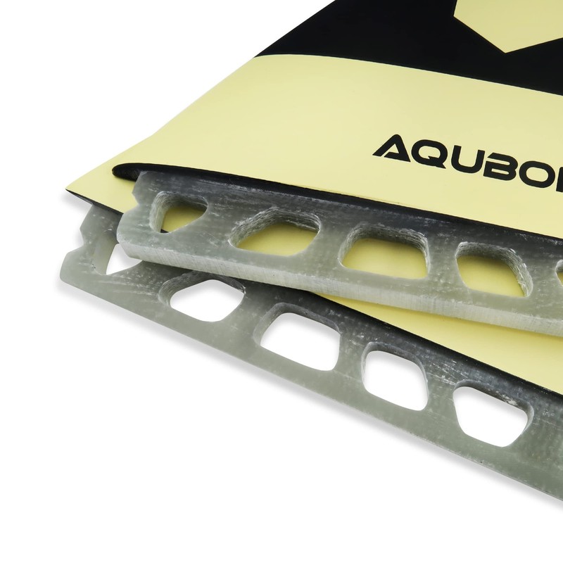 AQUBONA Surfboard Fin Single tab AM2 Fiberglass Surfing Thruster with