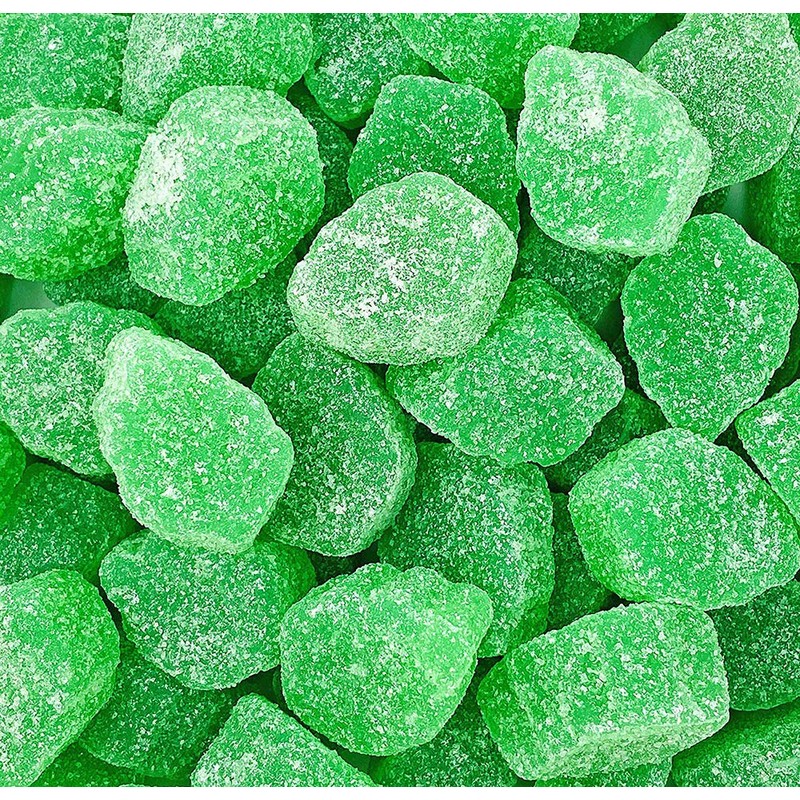 SweetGourmet Candy Spearmint Leaves | Green Jelly Spearmint Bulk Candy