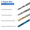 LUNYEE 40pcs End Mills CNC Router Bits with ER11, ER16