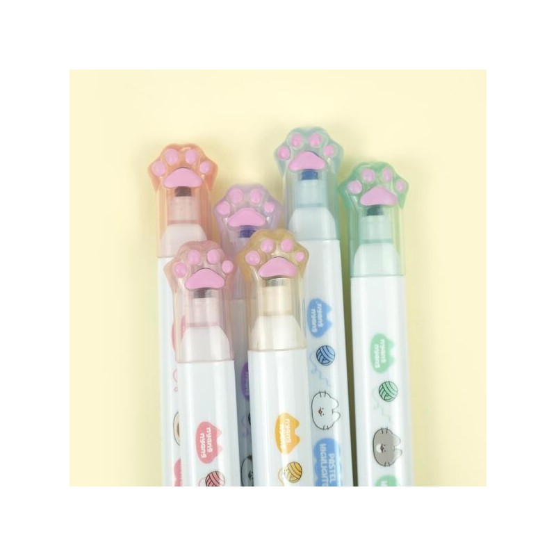 Artbox/Pinkfoot Pinkfoot Nyang Nyang Highlighter Set / 아트박스핑크풋 핑크풋 냥냥