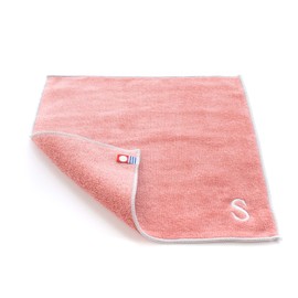 Imabari Towel, Heartwell, Initial Handkerchief, Pink S, Embroidered Handkerchief, Original Gift, Initial Handkerchief, Embroidery
