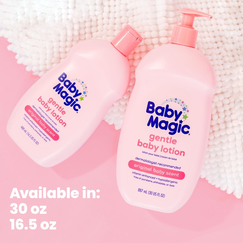 Baby Magic Gentle Baby Lotion | 16.5 Fl Oz (Pack