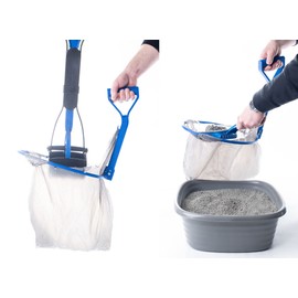 Dood-eze Pet Waste Cleanup Tool in Blue