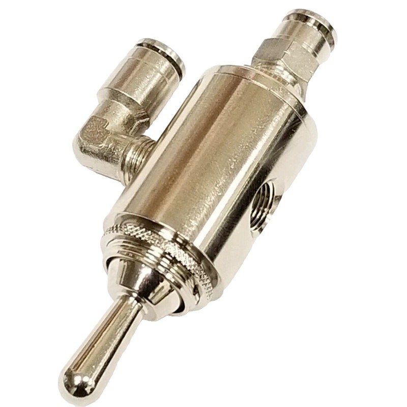 airmaxxx 3/8 Line Manual Air Ride Valve 3 Position Toggle
