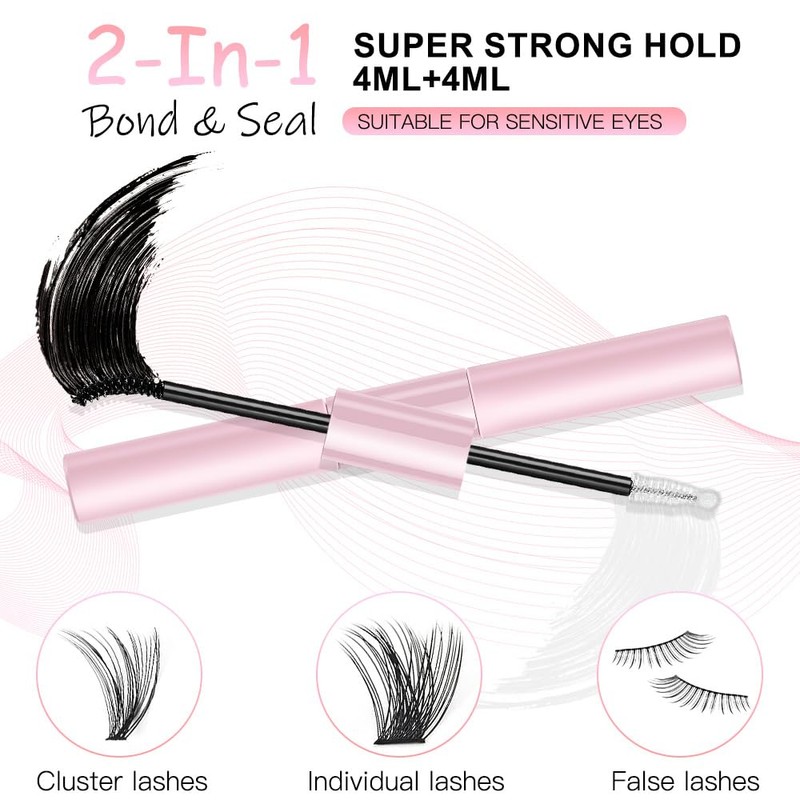 LOPHE Eyelash Binding and Waterproof Seal, Eyelash Glue and Sealer
