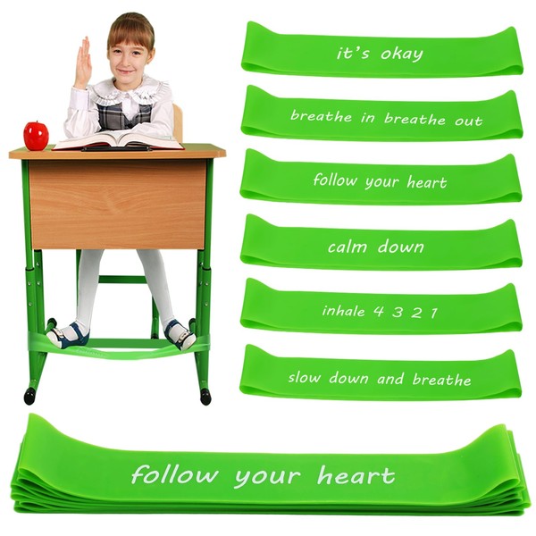 24 Pack Chair Bands for Kids with Fidgety Feet, Durable