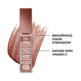 NYX Professional Makeup Ultimate Glow Shots Liquid Eyeshadow, Mango Moment, 0.25