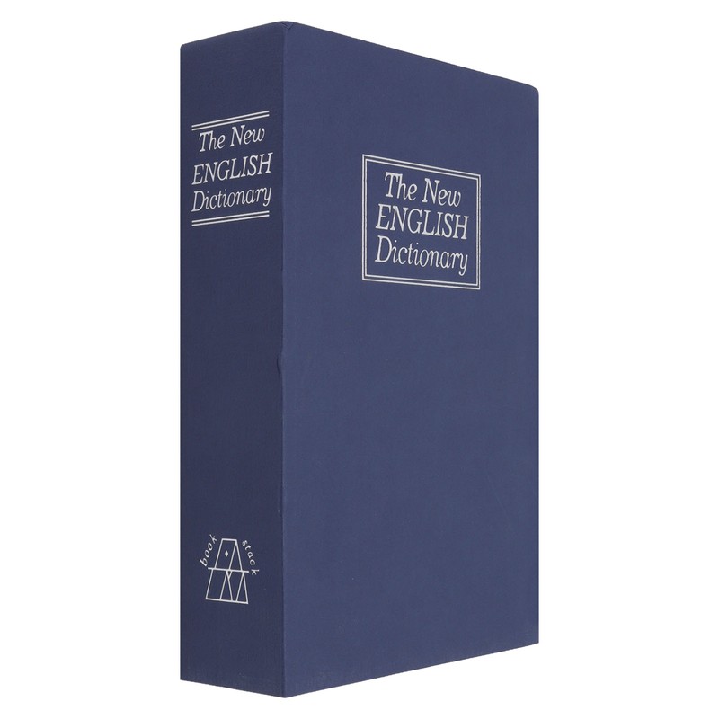 Book Safe Simulation Book Safe Box Portable Money Storing Box