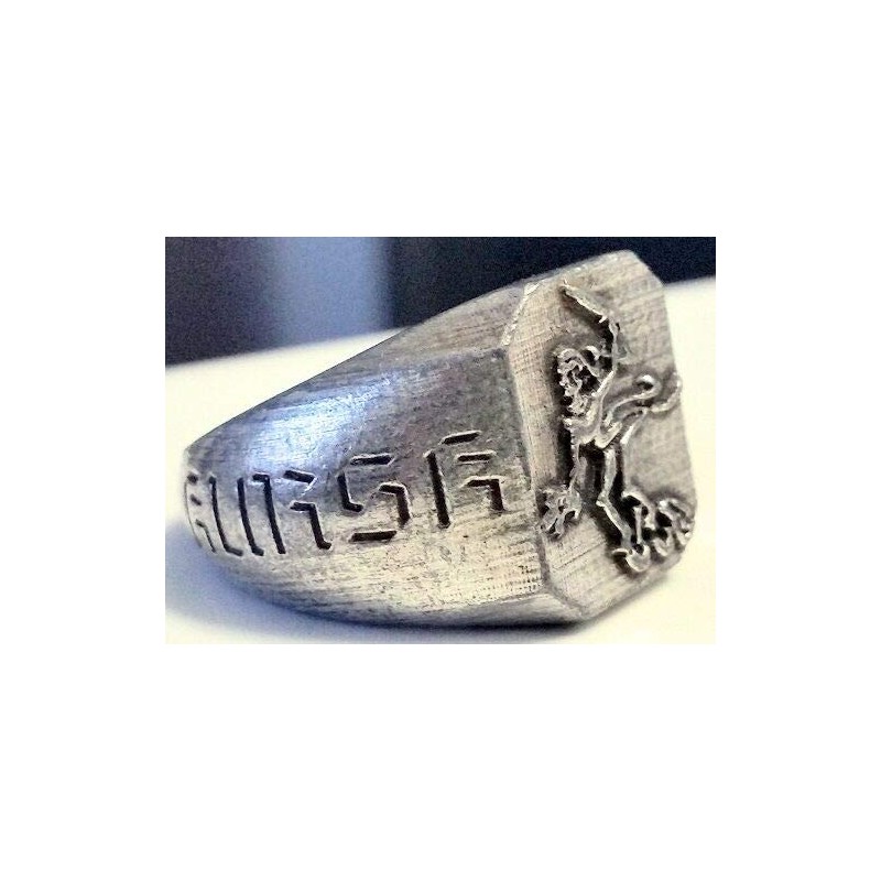 MK-art Militaria Ring of the 7th Panzer Division Wehrmacht Ghost