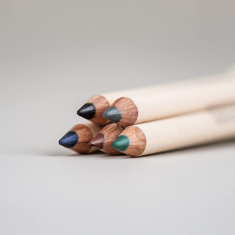 GRN [GRÜN] Biokosmetik Kajal Pencil brown mud - softe Mine,