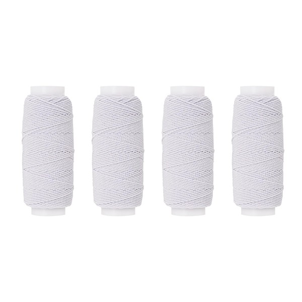 ZhXu Shuo 0.75mm Shirring Elastic Craft Cord, 20m Each Spool,
