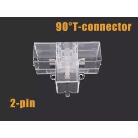 21 REPLACEMENT PARTS Hexagon LED Light Honeycomb Hex 8x16 2 Contact Y V T 90 Bar - T Connector 90 90 Square