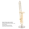 Miniature Trombone Model Musical Instrument Model Musical Gifts Home Decor
