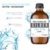 100 ppm Kolloidales Silber - Silberwasser 500 ml - Vegan