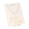 HCA Pearl Necklace - Naturally Beautiful, Stainless Steel, Pearl