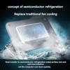 ZENWORYS Laptop Semiconductor Cooler Foldable Stand Ultra Quiet Cooling Height
