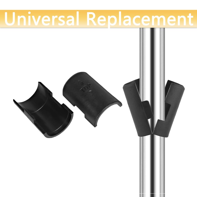 Kellarosses Wire Shelf Clips 50Pcs - for 1" Post Wire