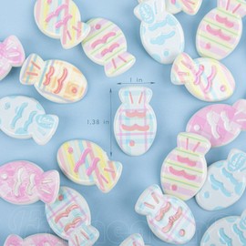 Framendino, 24 Pack Small Resin Fish Hair Clips Colorful Cute Plaid Fishes Hairclips for Women Beachy Headwear