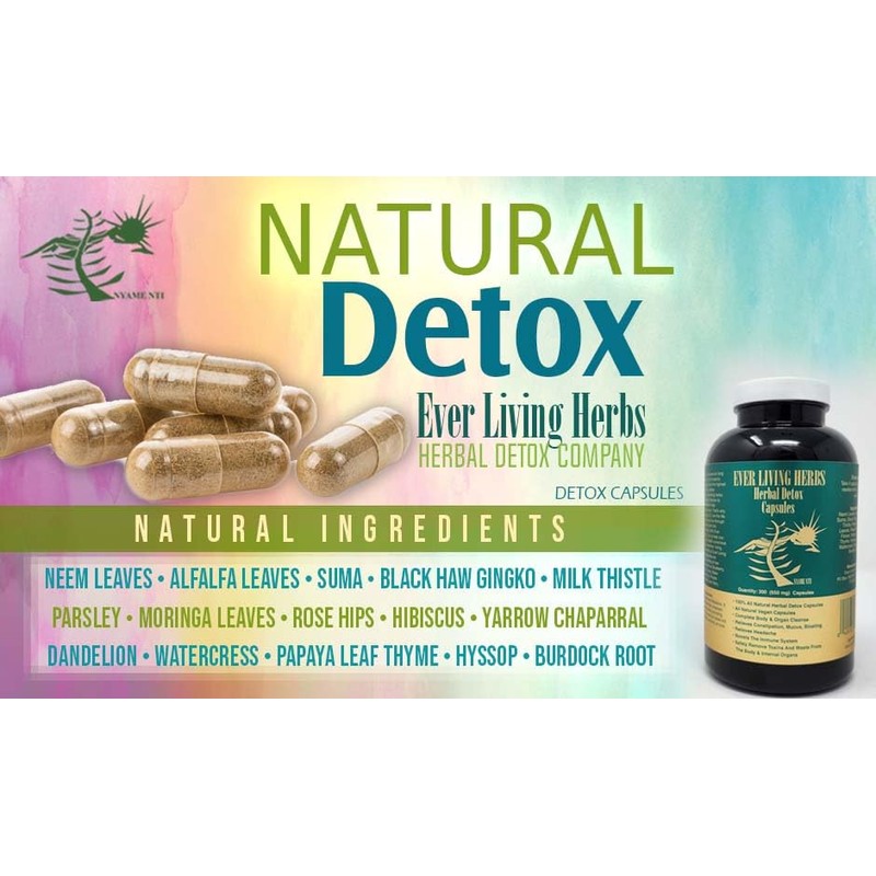 Ever Living Herbs Ever Living Herbs Herbal Detox 300 Capsules