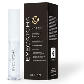 Eyecatcha Eyelash Booster Eyelash Serum Hormone-Free for Longer Eyelashes with Black Sea Rod Oil - Eyelash Serum Test Winner 2020 for Maximised Eyelash Growth & Compatibility