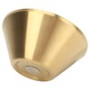 Stainless Steel Salad Bowls Gold Double Layer Exquisite Decorative Gold
