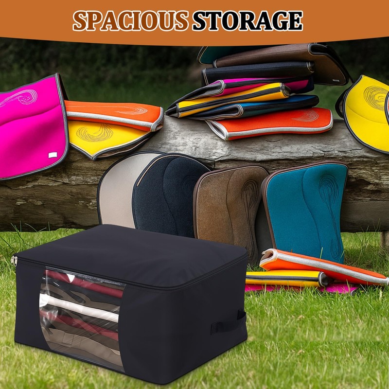Shinylin Saddle Pad Bag Oxford Horse Blanket Storage Bag Large