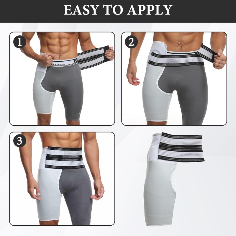 Carreneu Sciatica Bandage Hip Bandage Thigh Bandage Sciatica Belt Thigh
