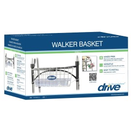 drive Walker Basket, Aluminum, Plastic Insert Included (EA/1)