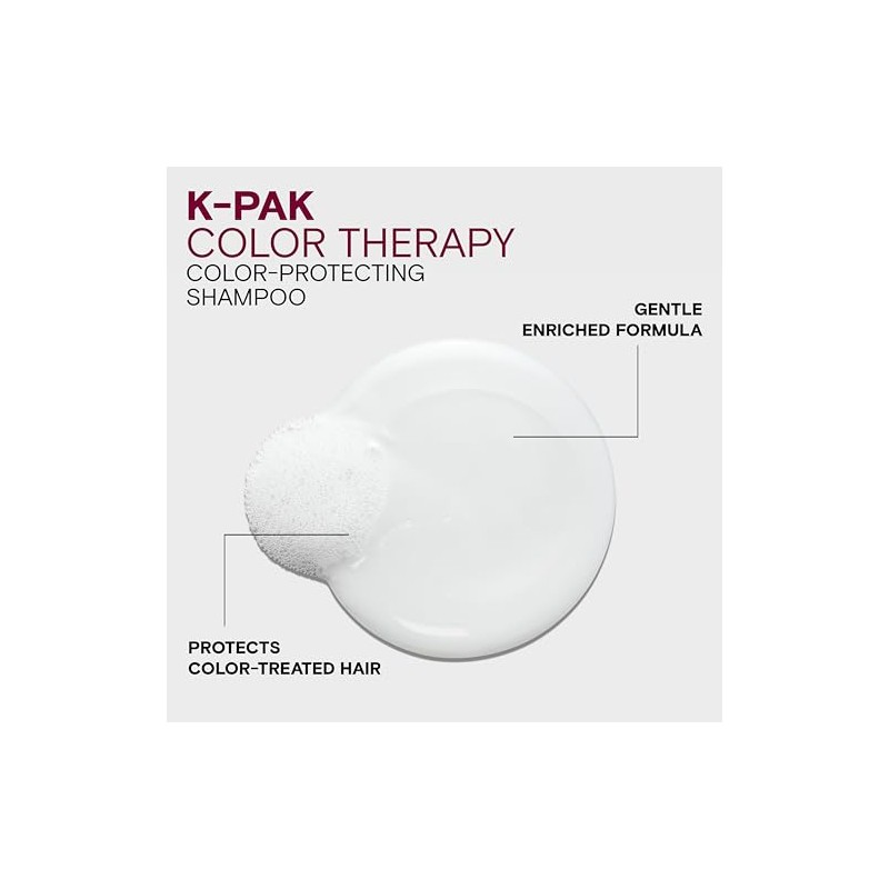 K-PAK Color Therapy Color-Protecting Shampoo | For Color-Treated Hair |