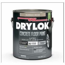 Drylok 43513 Concrete Floor Paint, Non-Slip Bamboo Beige, Gallon - Quantity 2