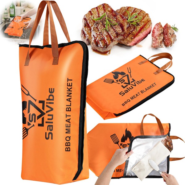 BBQ Blanket for Resting Meat, Smoker Insulated Meat Resting Bag