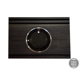 Black Nest Thermostat Wall Plate 6" x 9" - Decorative Thermostat Wall Plate