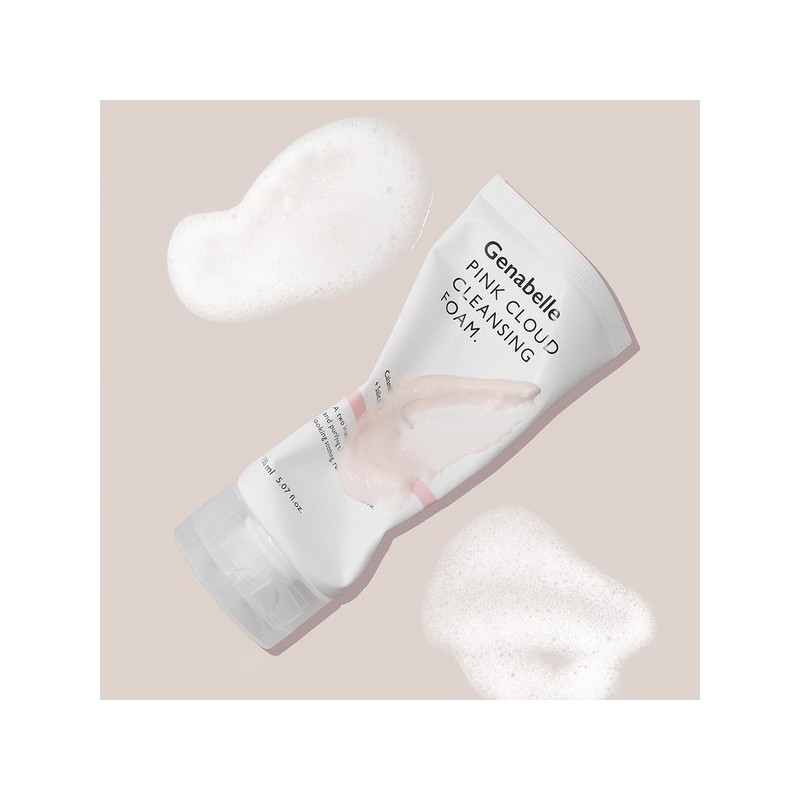 Jeonabel (약산성클렌징폼)1+1 핑크 클라우드 클렌징폼 150ml (Acidic Cleansing Foam) 1+1
