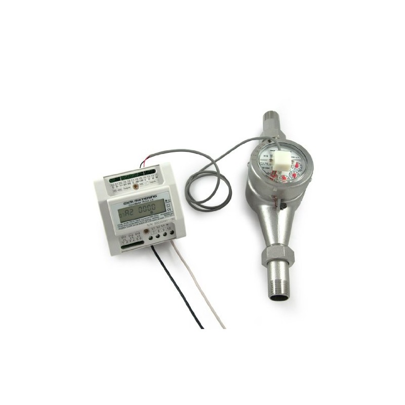 3/4" Hot Water Meter - Stainless Steel, Pulse Output