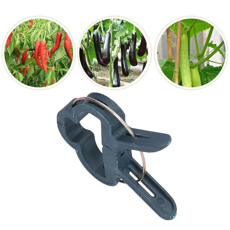 100PCS Plant Support Clip Plant Clamp Garden Binding Clip Grafting
