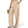 AVICHIC Women's Linen Pants Wide Leg Dressy Casual Beach Linen