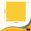 DCS Microfibre Cleaning Cloth, Yellow, Pack of 20, Large Size: