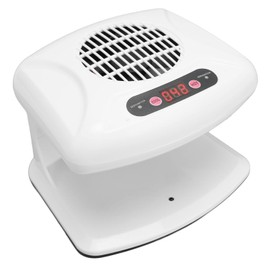 Nail Air Dryer 300 W Powerful Motor Sensor Detection One-Handed Nail Air Dryer for UV Gel White 2 Air Modes Hot and Cool Wind Blower (White)