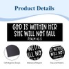 God is Within Her Car Bumper Magnet, Christian Magnets for